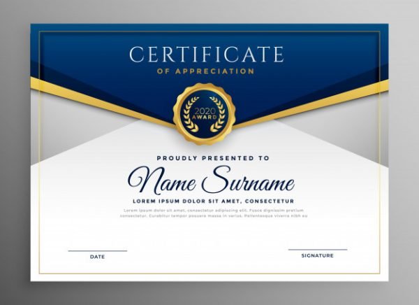 Impressão de Certificados