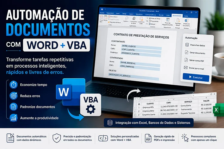 Automação de documentos com Word VBA